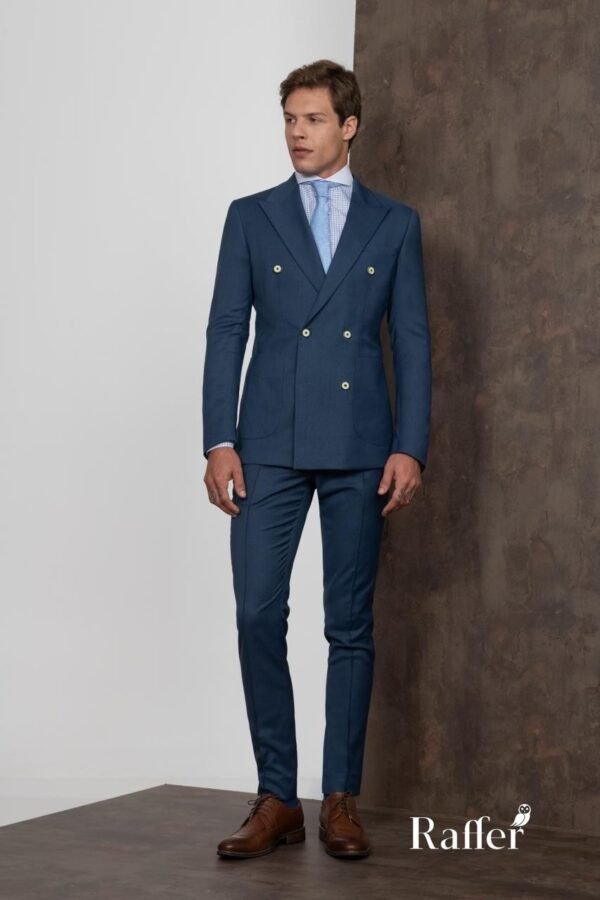 Terno Raffer Slim Fit Bordô